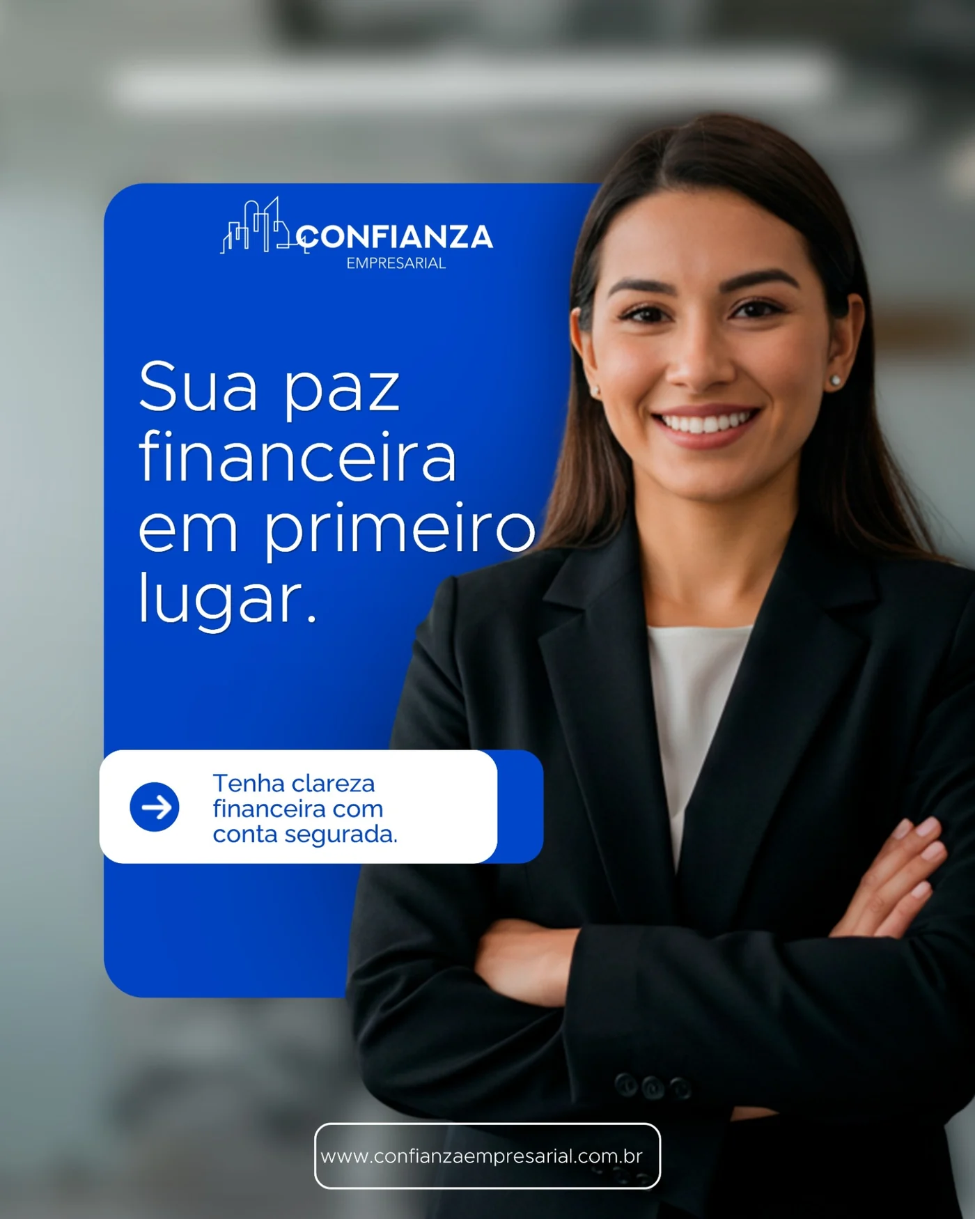 Arte para conta digital da Confianza Empresarial